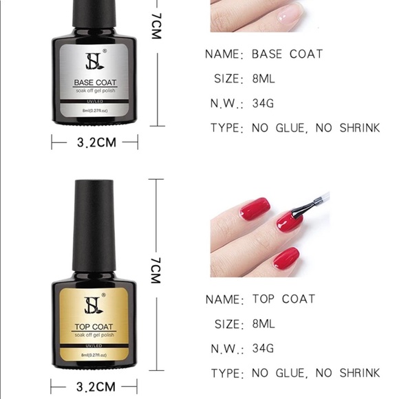 COPY - Polygel Nail Kit - Nude Skin - UV Led Lamp - Picture 9 of 14